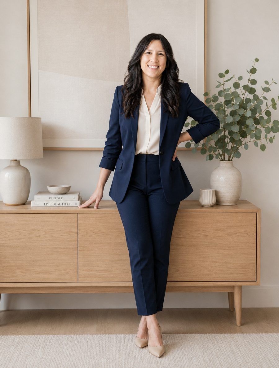 Portrait of Mila, founder of Mila Bookkeeping